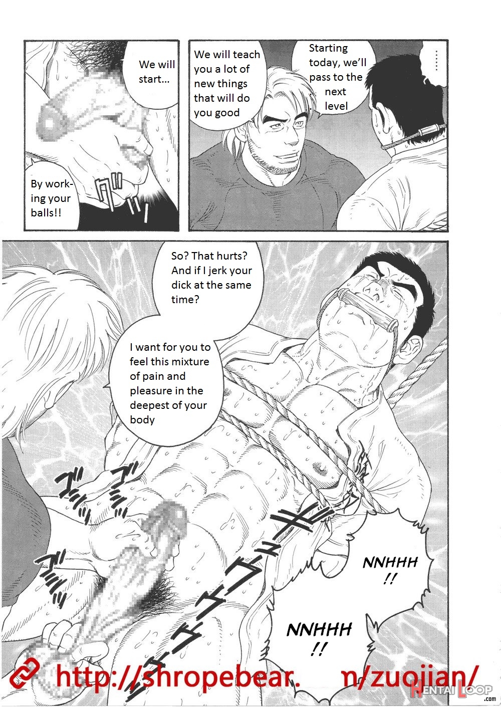 Gengoroh Tagame - Slave Training Summer Camp Eng page 111