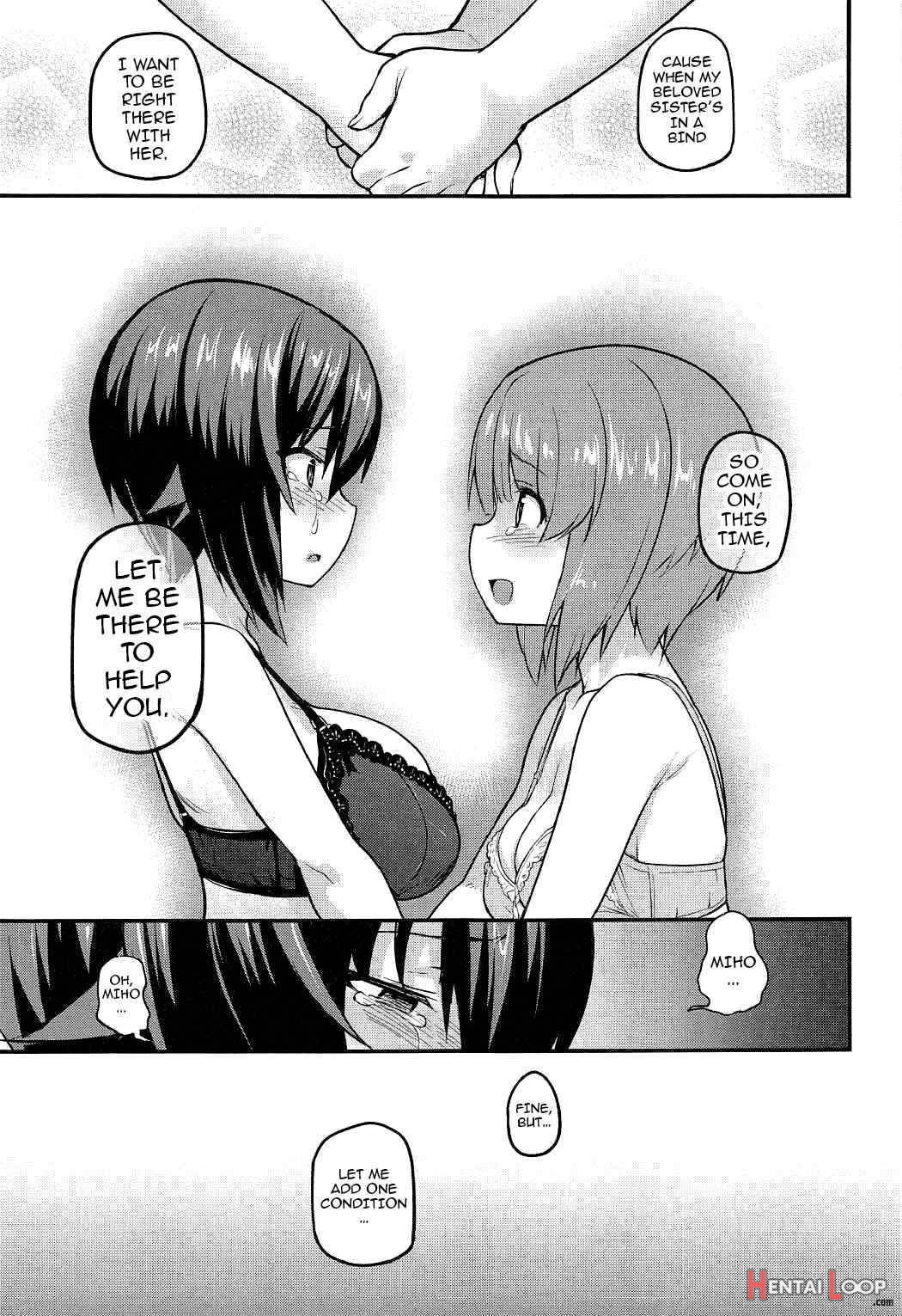 Girls Und Penises Girls Und Panzer Haikou Hyakkai Houshi Hen 2 Sisters page 10