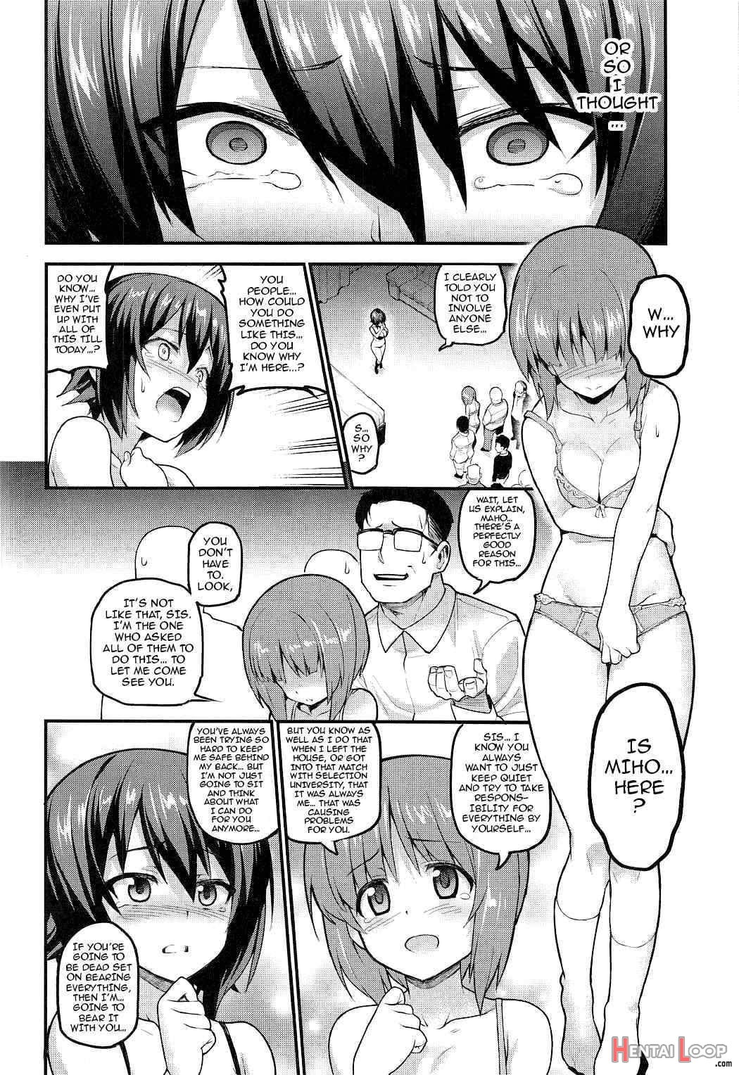 Girls Und Penises Girls Und Panzer Haikou Hyakkai Houshi Hen 2 Sisters page 9