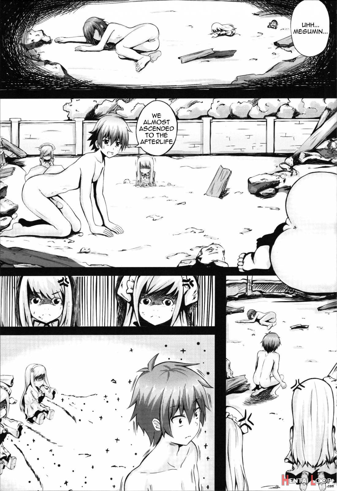 Giving ○○ To Megumin In The Toilet! page 8