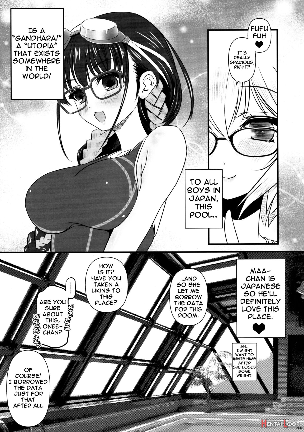Glasses And Swimsuit Wearing Onee-chan Returns page 6
