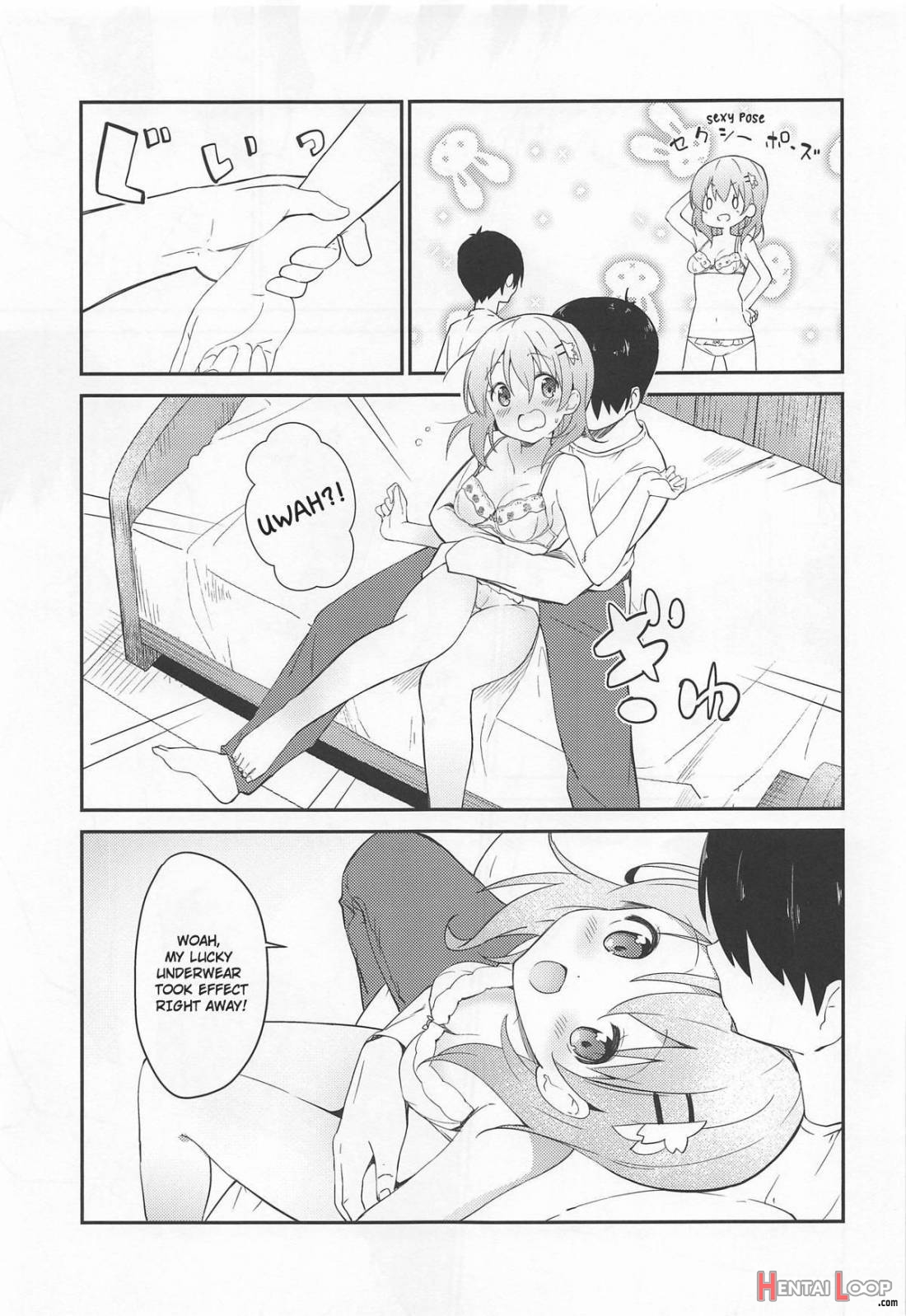 Gochuumon Wa Kokoa To Shitagi Desu Ka? page 8