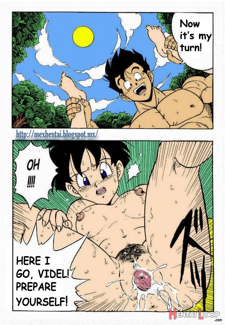 Gohan X Videl English Dubbed *color* page 17