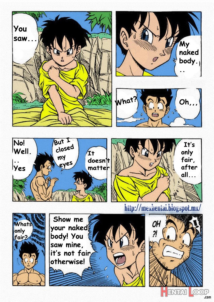 Gohan X Videl English Dubbed *color* page 3