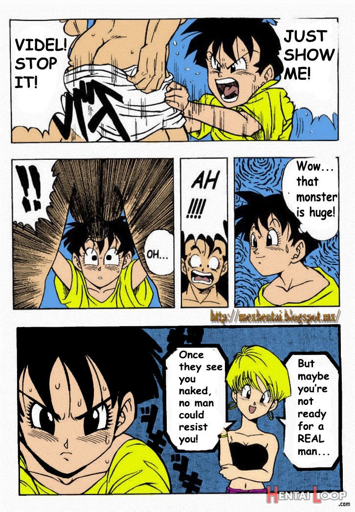 Gohan X Videl English Dubbed *color* page 4