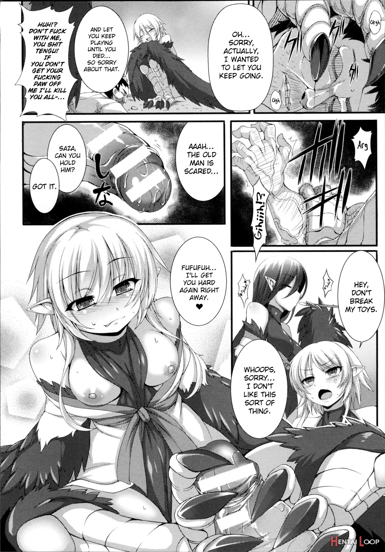 Gokurakuchou page 8