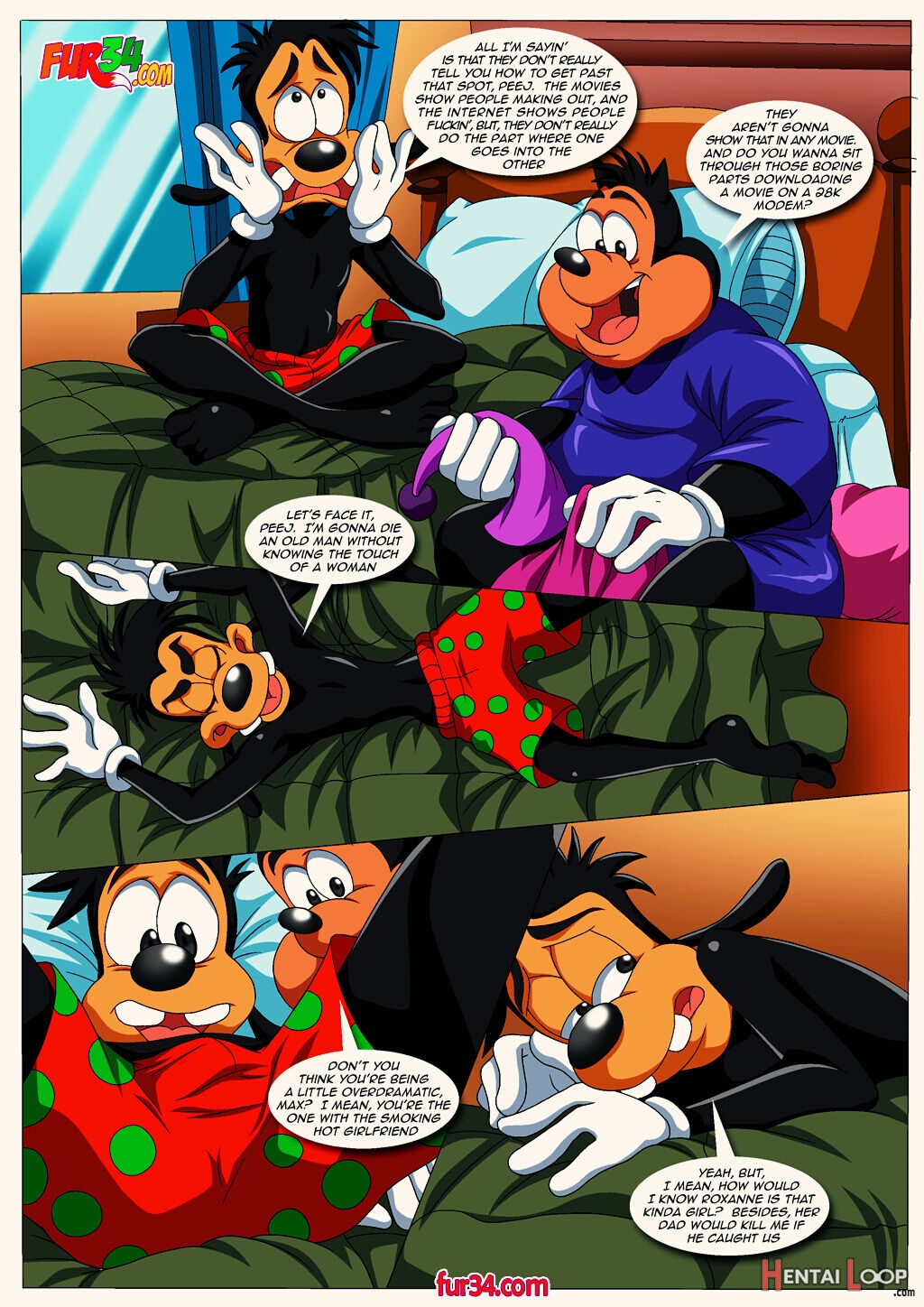 Goofy Trap Porn Comics page 2