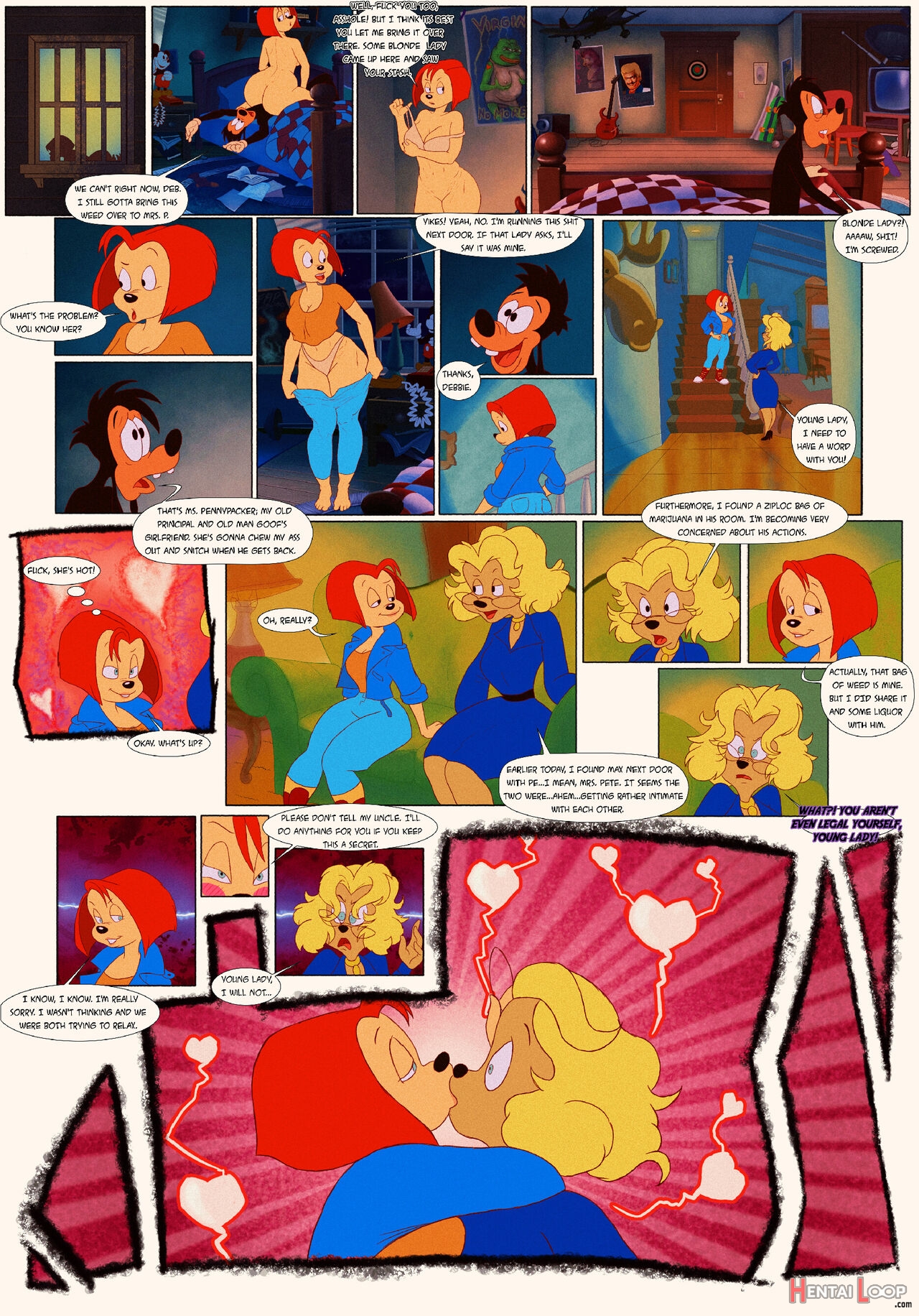 Goofy Trap Porn Comics page 33