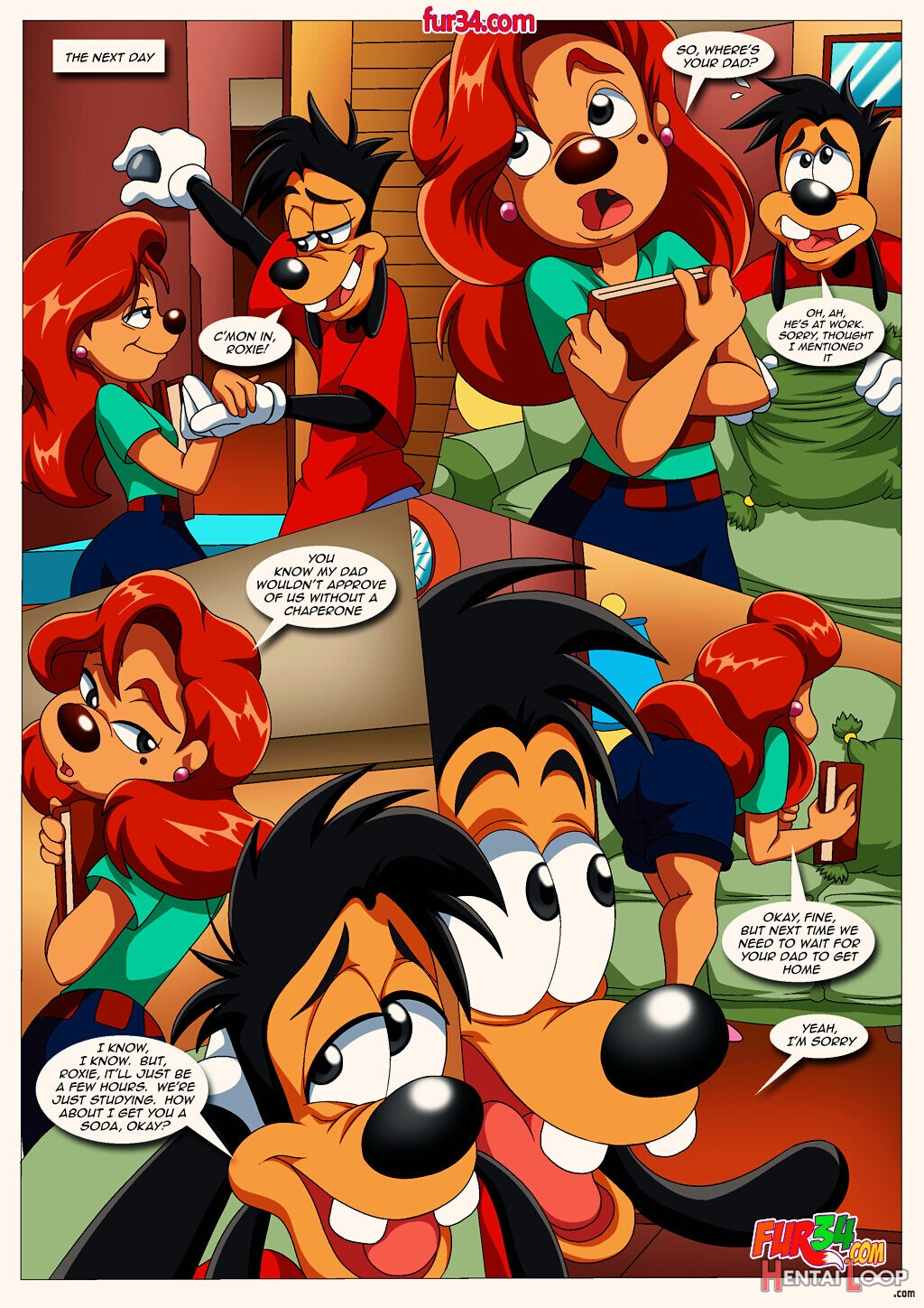 Goofy Trap Porn Comics page 5