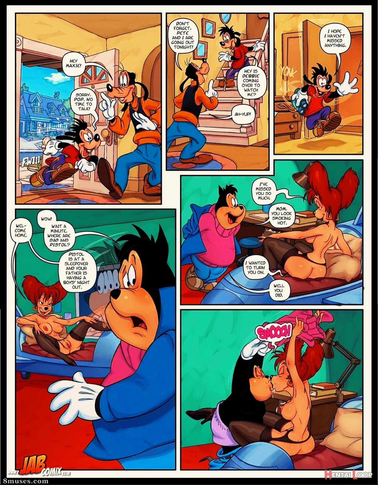 Goofy Trap Porn Comics page 61