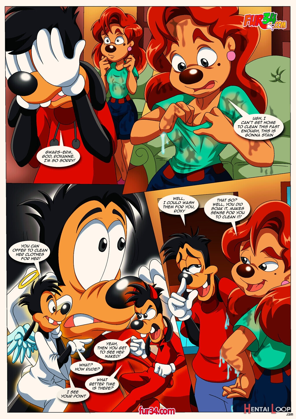 Goofy Trap Porn Comics page 7