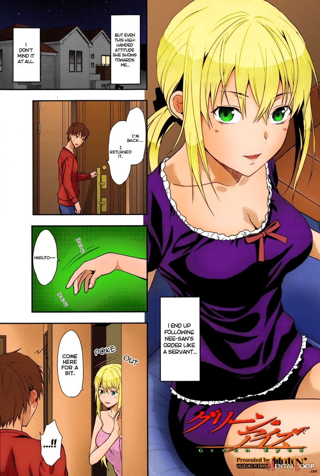 Green Eyes – Colorized page 4