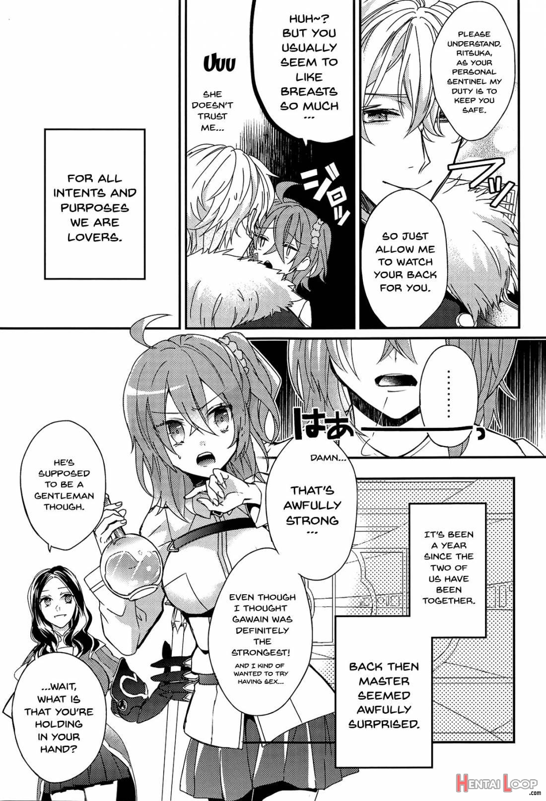 Gudako-chan No Excalibur page 8
