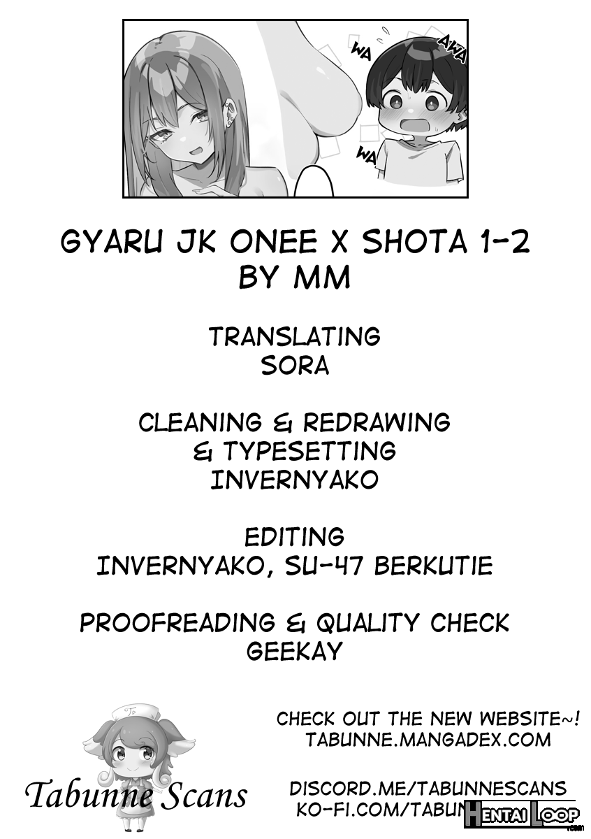 Gyaru Jk Onee X Shota 1-2 page 32