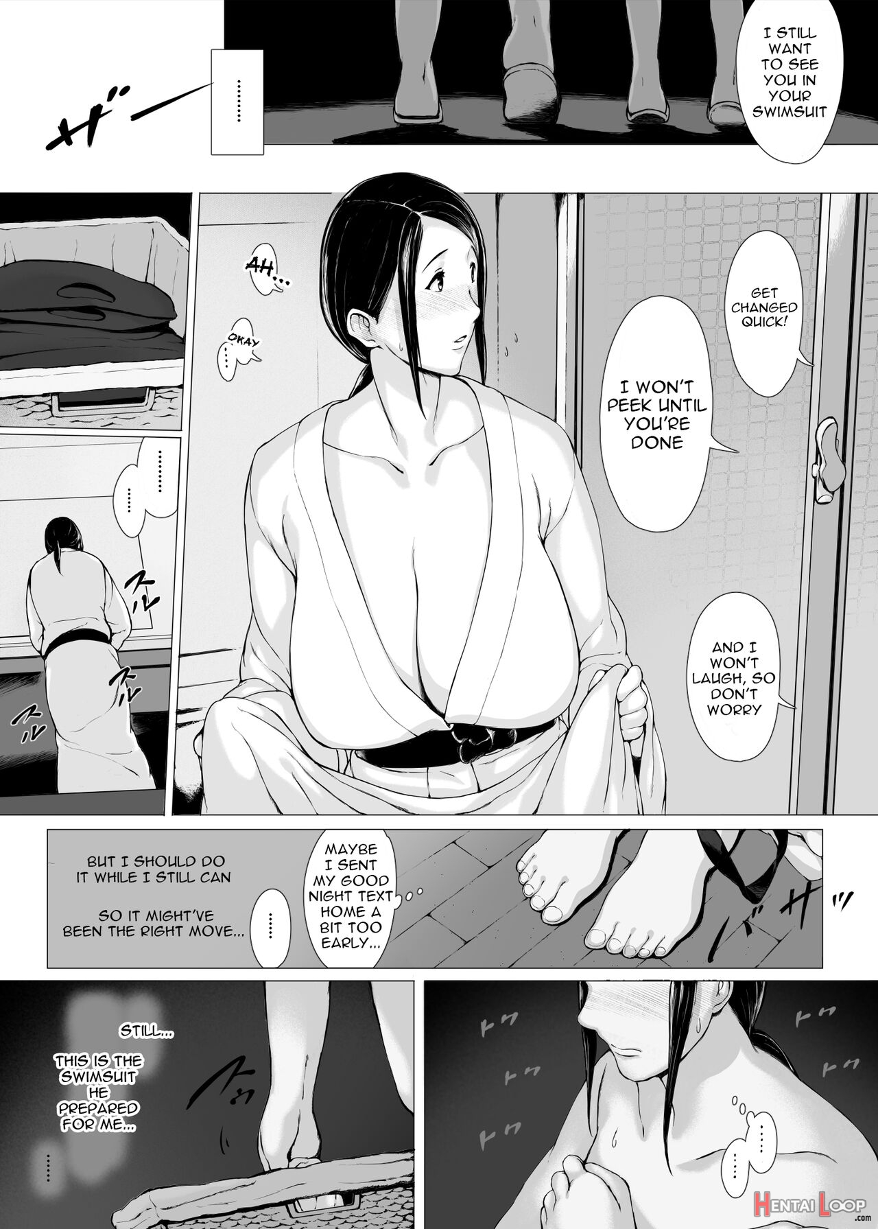 Haha Kui 2 Yarichin Ryoko Hen ~ottori Okaa-san Wa Sono Ryokan De Toshishita Yarichin Ni Nandomo Dakarete Onna O Dashita~ page 26