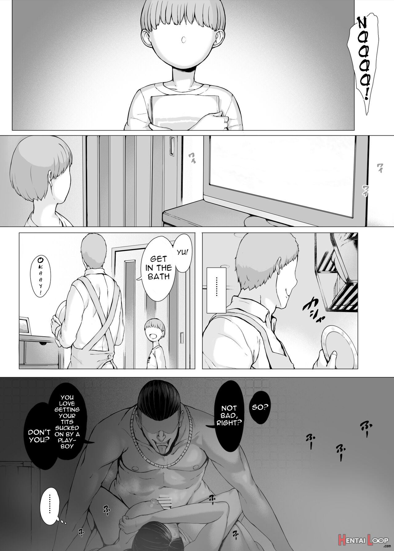 Haha Kui 2 Yarichin Ryoko Hen ~ottori Okaa-san Wa Sono Ryokan De Toshishita Yarichin Ni Nandomo Dakarete Onna O Dashita~ page 42