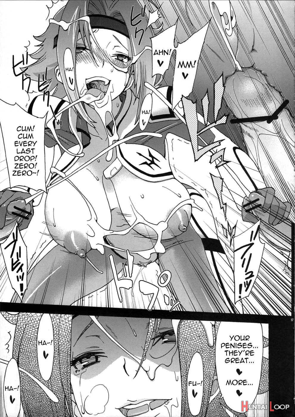 Hakudaku Kishidan ~kallen-chan Goranshin!~ page 17