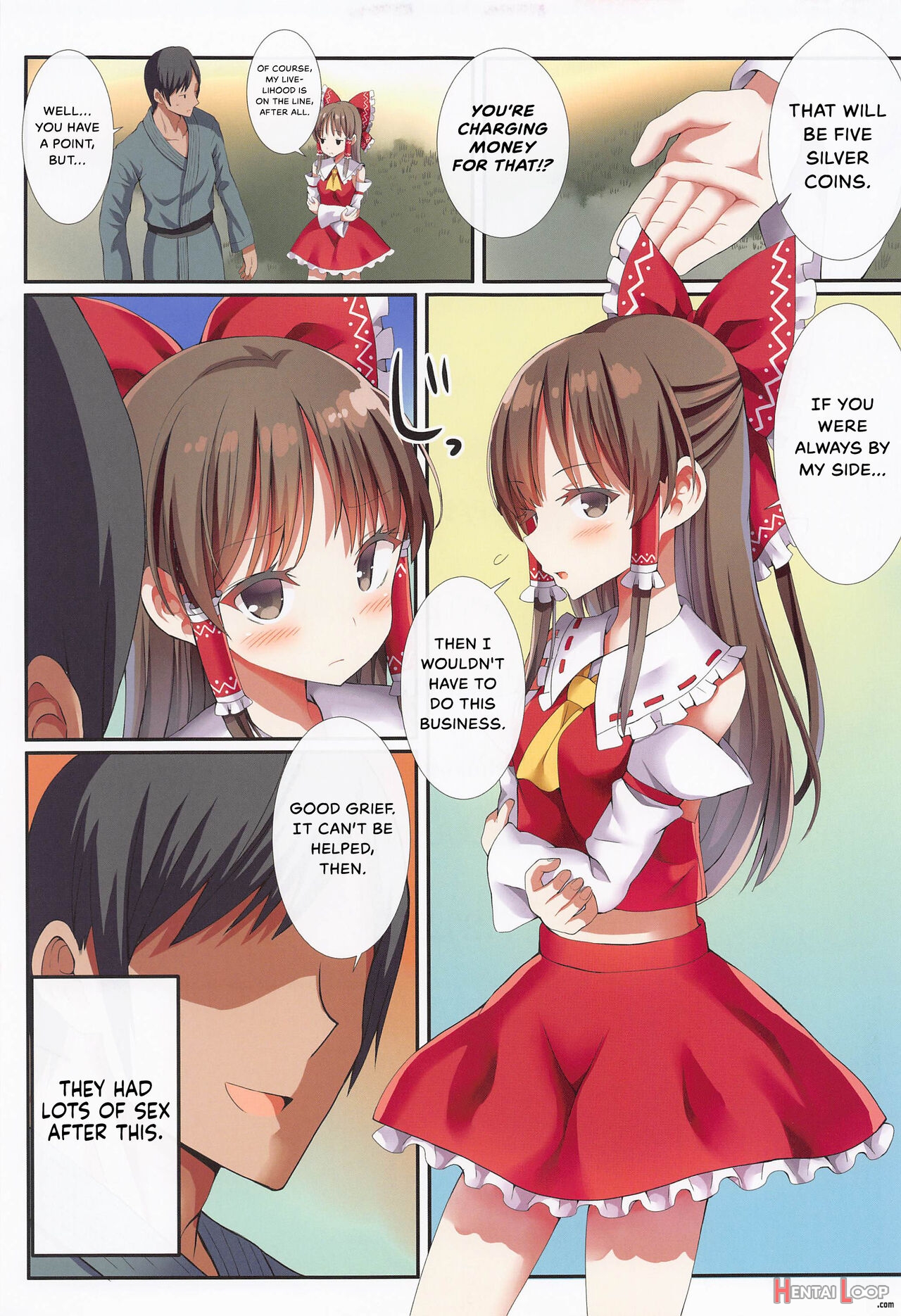 Hakurei No Chiisana Miko-san To No Himitsu No Business page 19