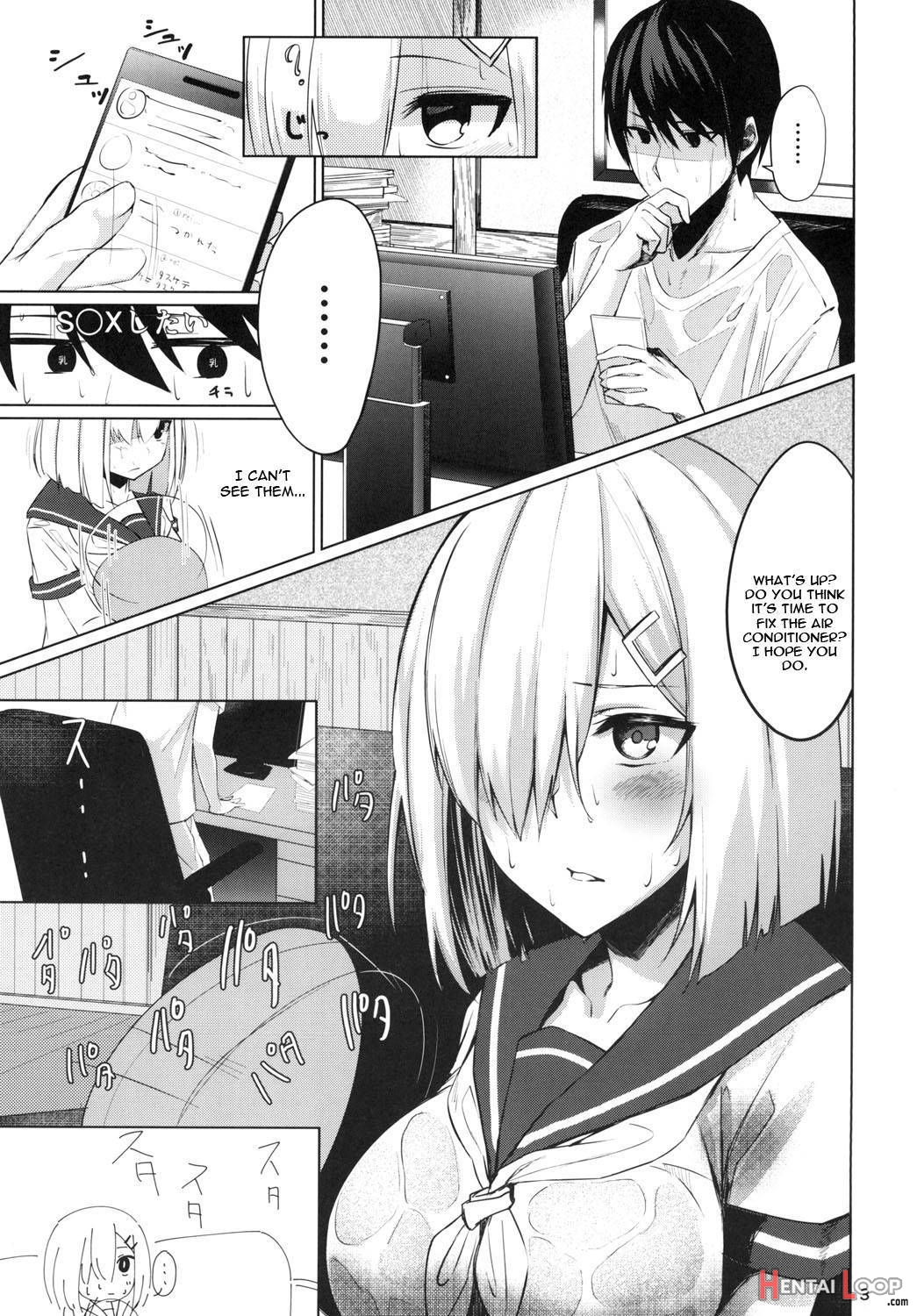 Hamakaze Summer -sweating- page 2