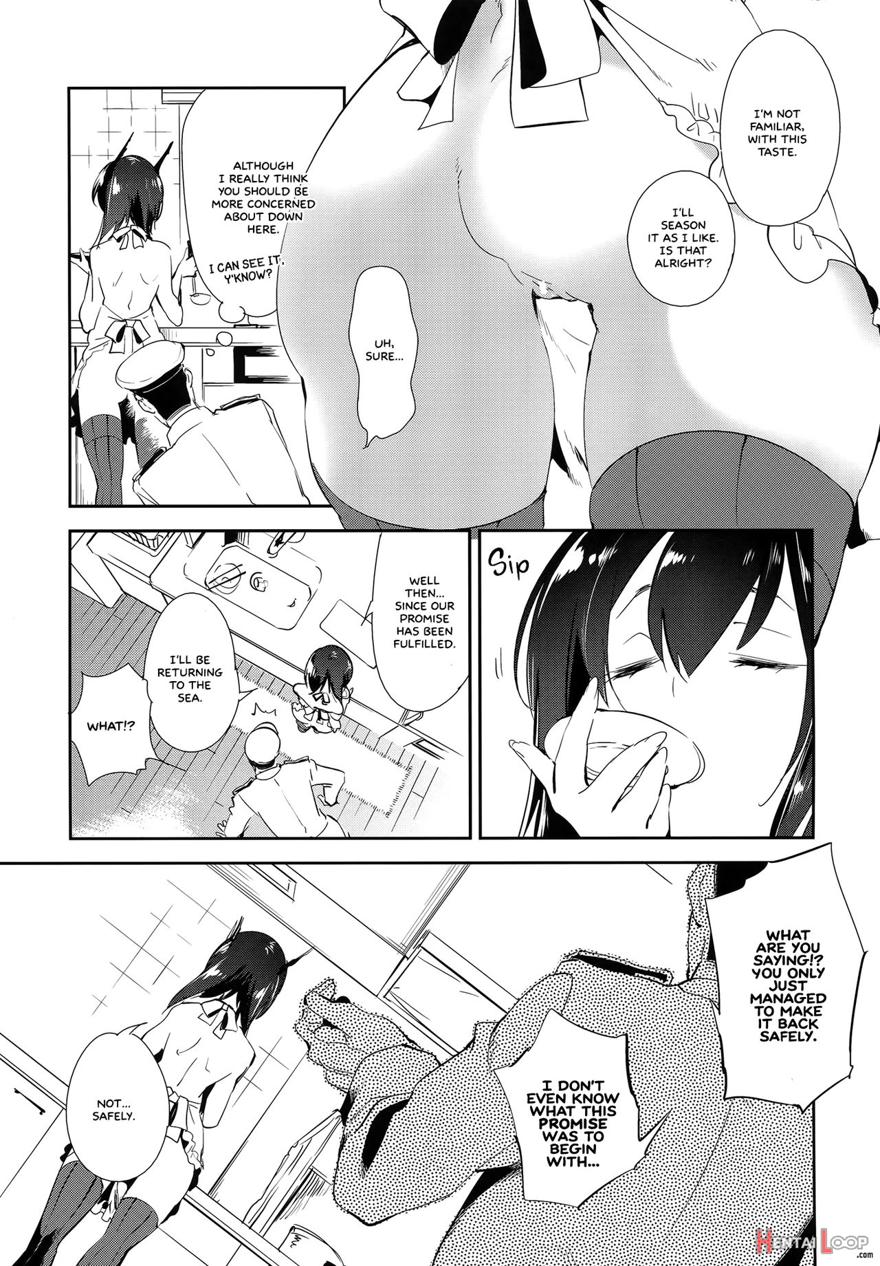 Hanayome Wa Shinkai Taihou-chan =white Symphony= page 8