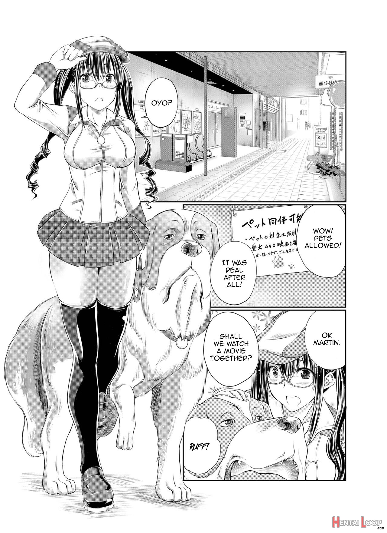 Hentai dog manga