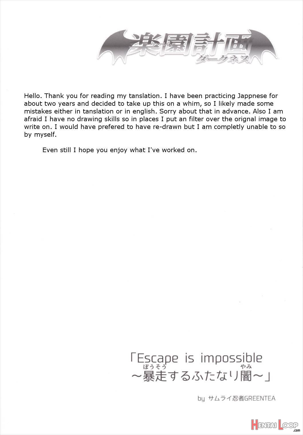 Harem Keikaku Darkness “escape Is Impossible ~bousou Suru Futanari Yami~” page 3