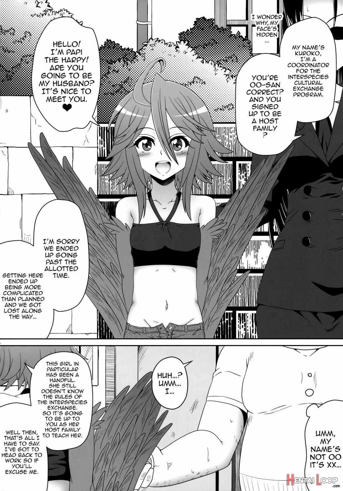 Harpy Ga Tonari Ni Iru Nichijou page 3