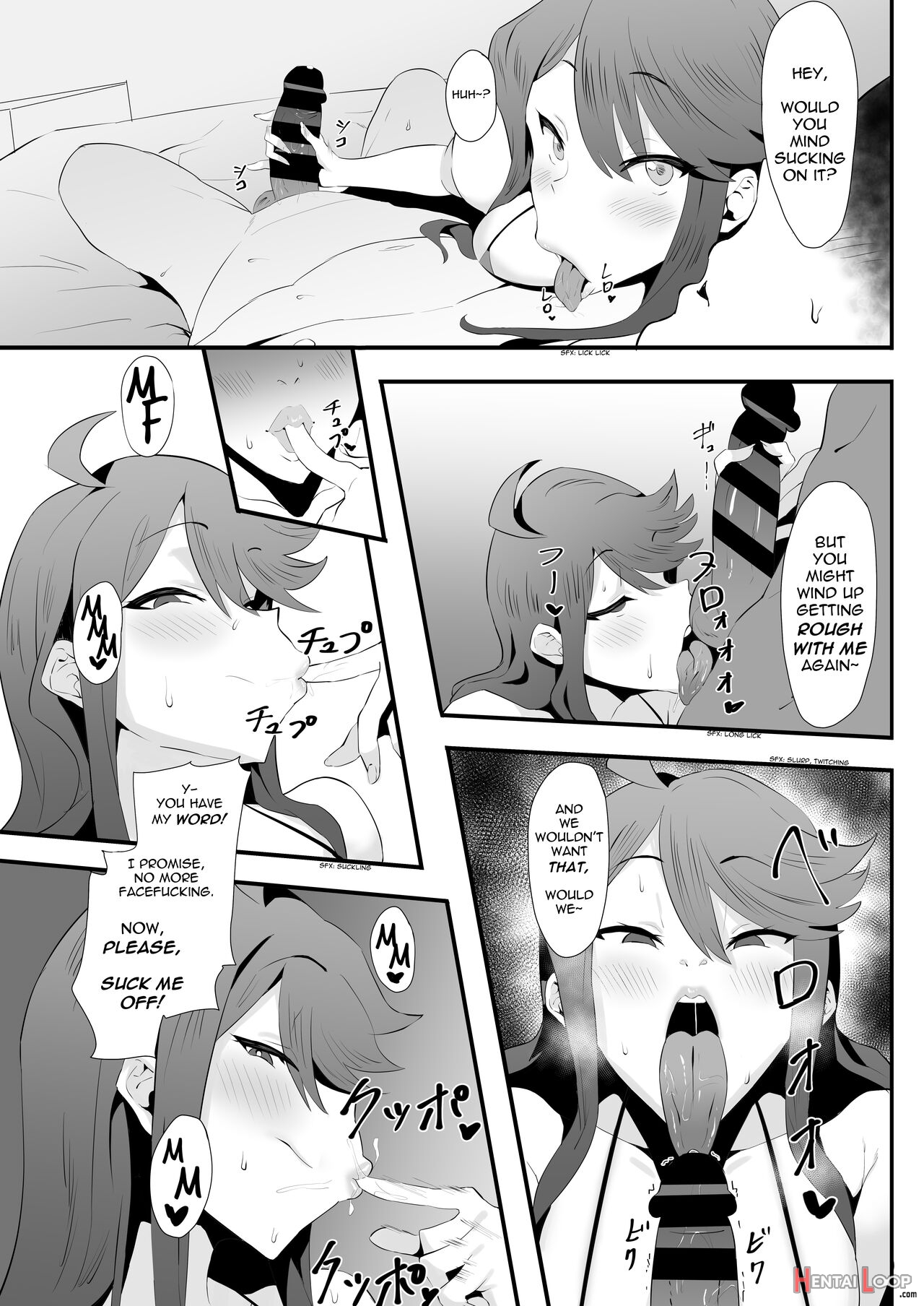 Head-to-head Blowjob Battle With A Gal Idol page 10