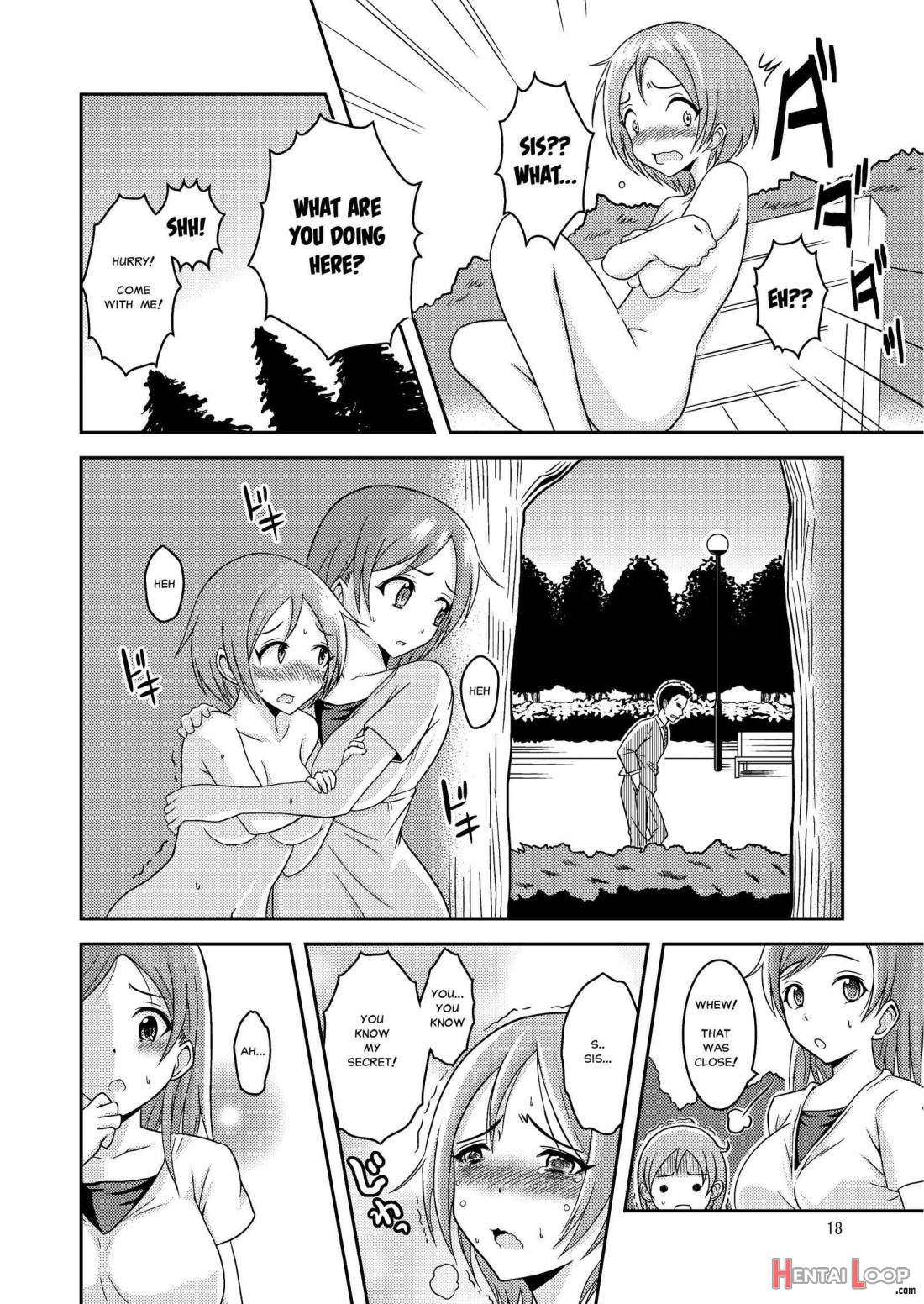 Hentai Roshutsu Shimai page 19