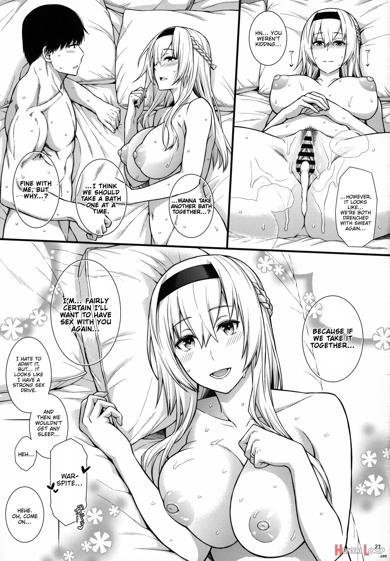 Her Majesty Warspite Has A Strong Sex Drive. page 28