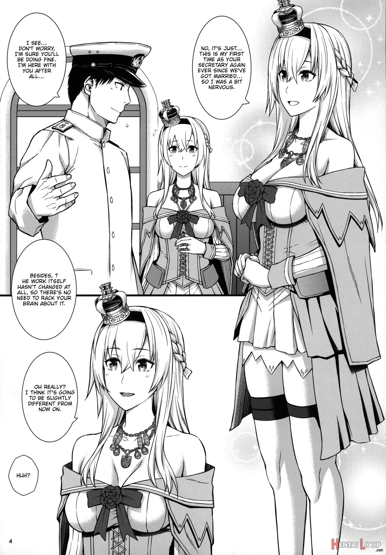 Her Majesty Warspite Has A Strong Sex Drive. page 5