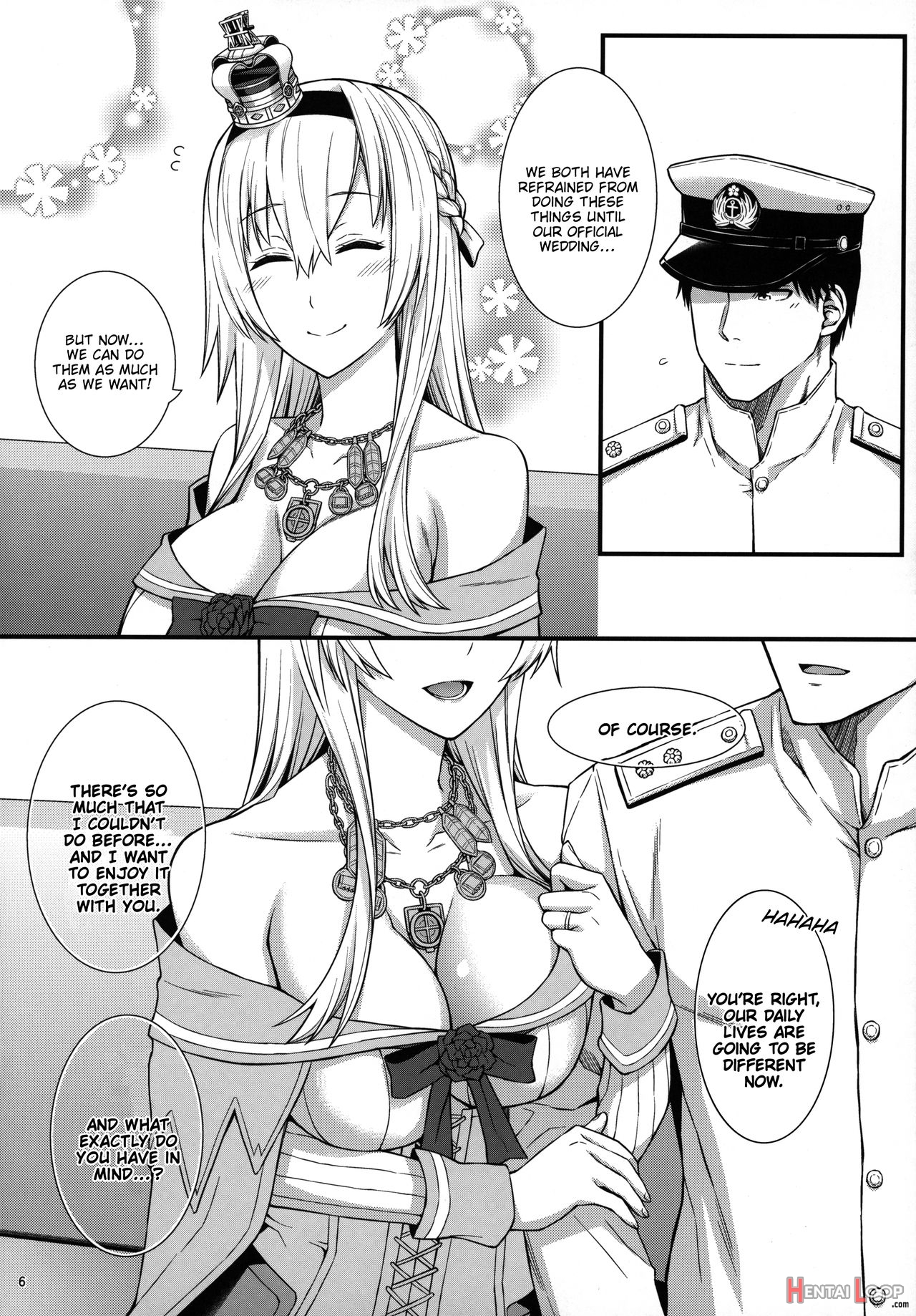 Her Majesty Warspite Has A Strong Sex Drive. page 7