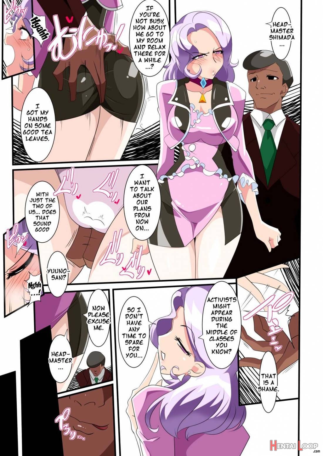 Heroine Harassment Great Madame Yuubari Yuno page 13