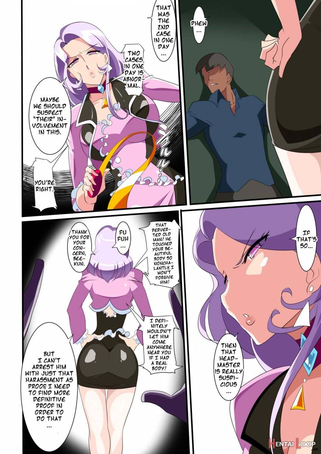 Heroine Harassment Great Madame Yuubari Yuno page 14