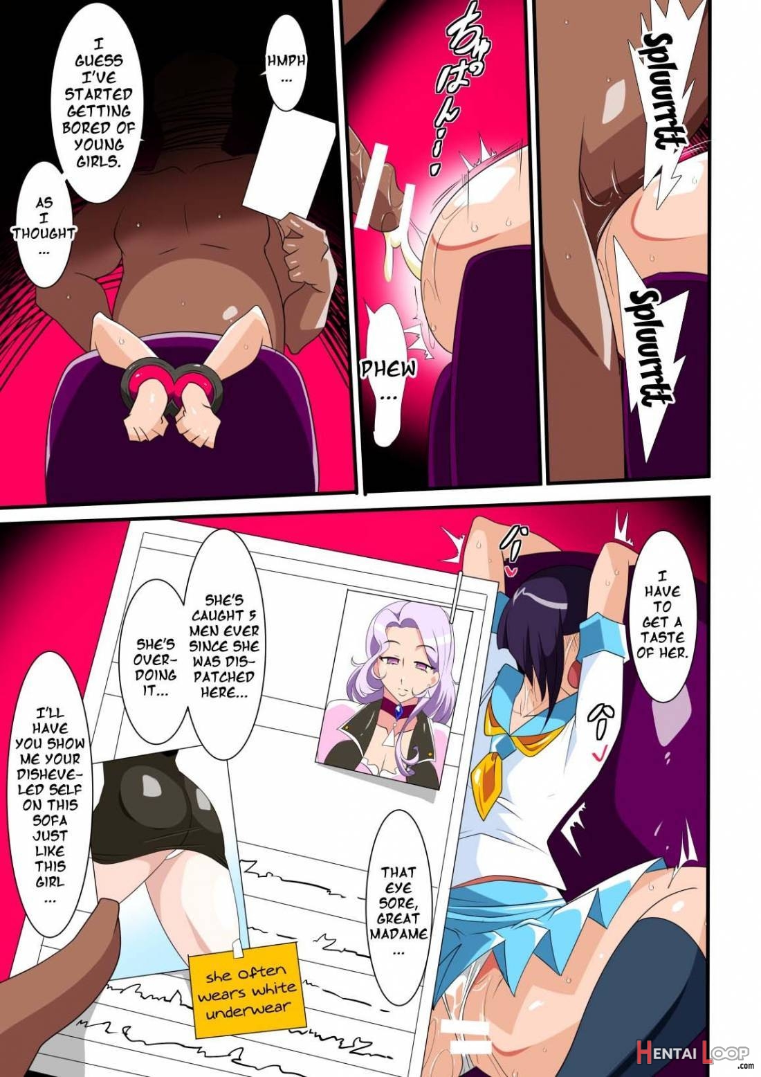 Heroine Harassment Great Madame Yuubari Yuno page 8