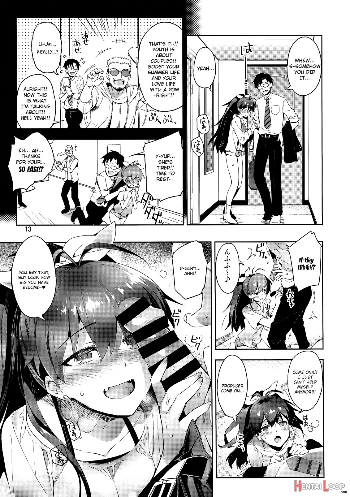 Hibiki Is In Heat! page 12