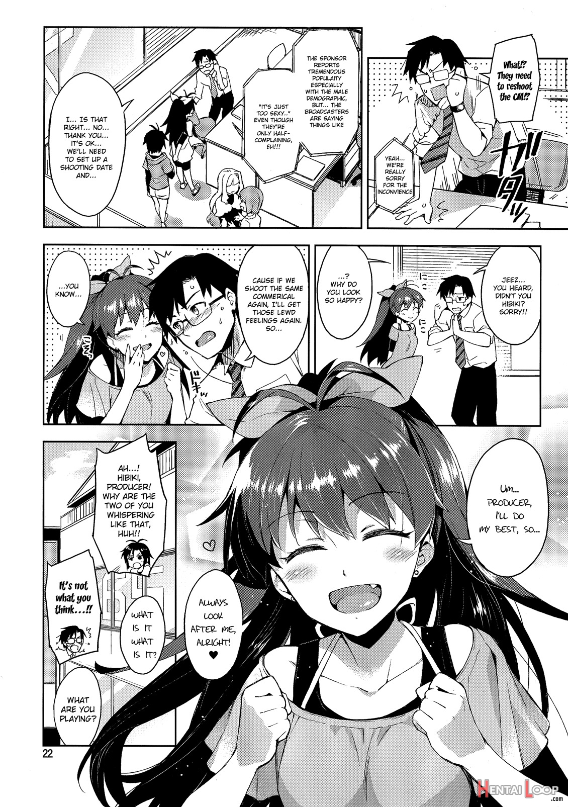 Hibiki Is In Heat! page 21