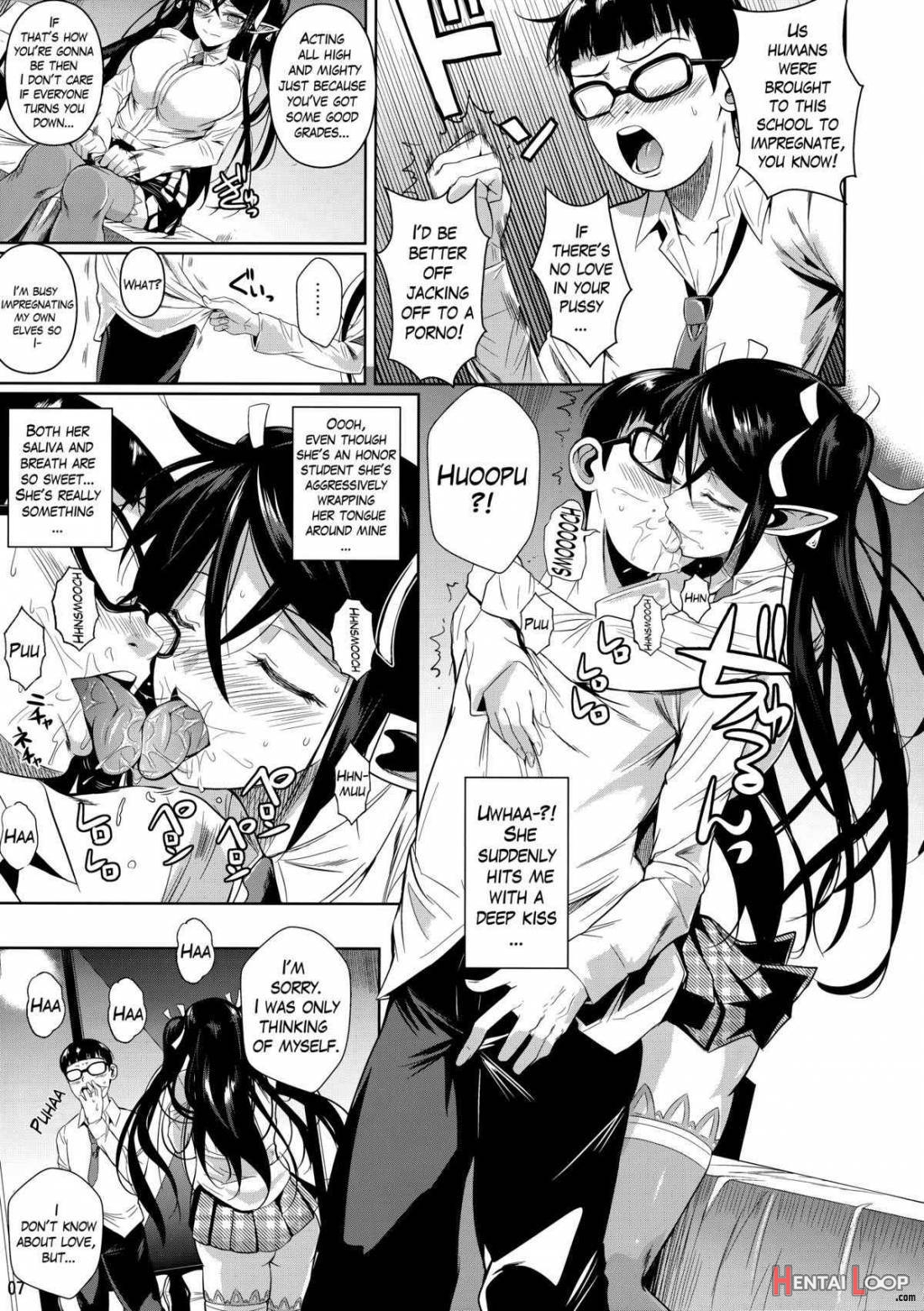 High Elf × High School Twintail page 6