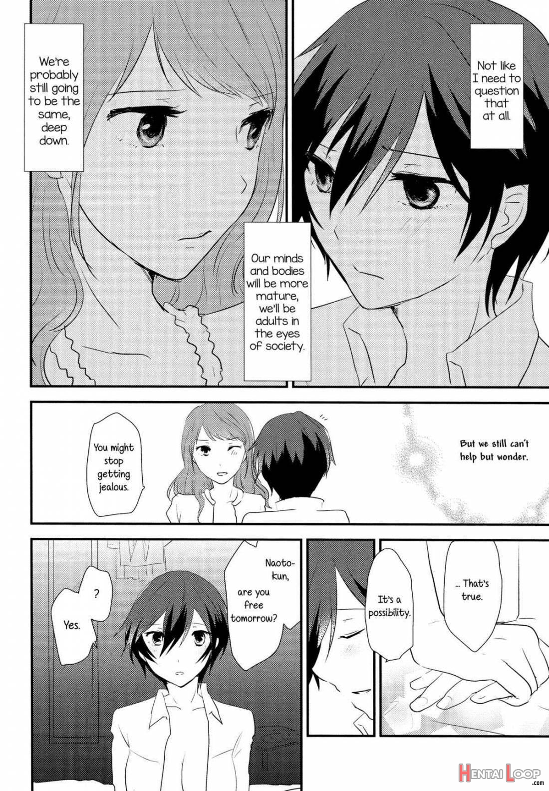 Himitsu * Natsufuku = X/otona page 22