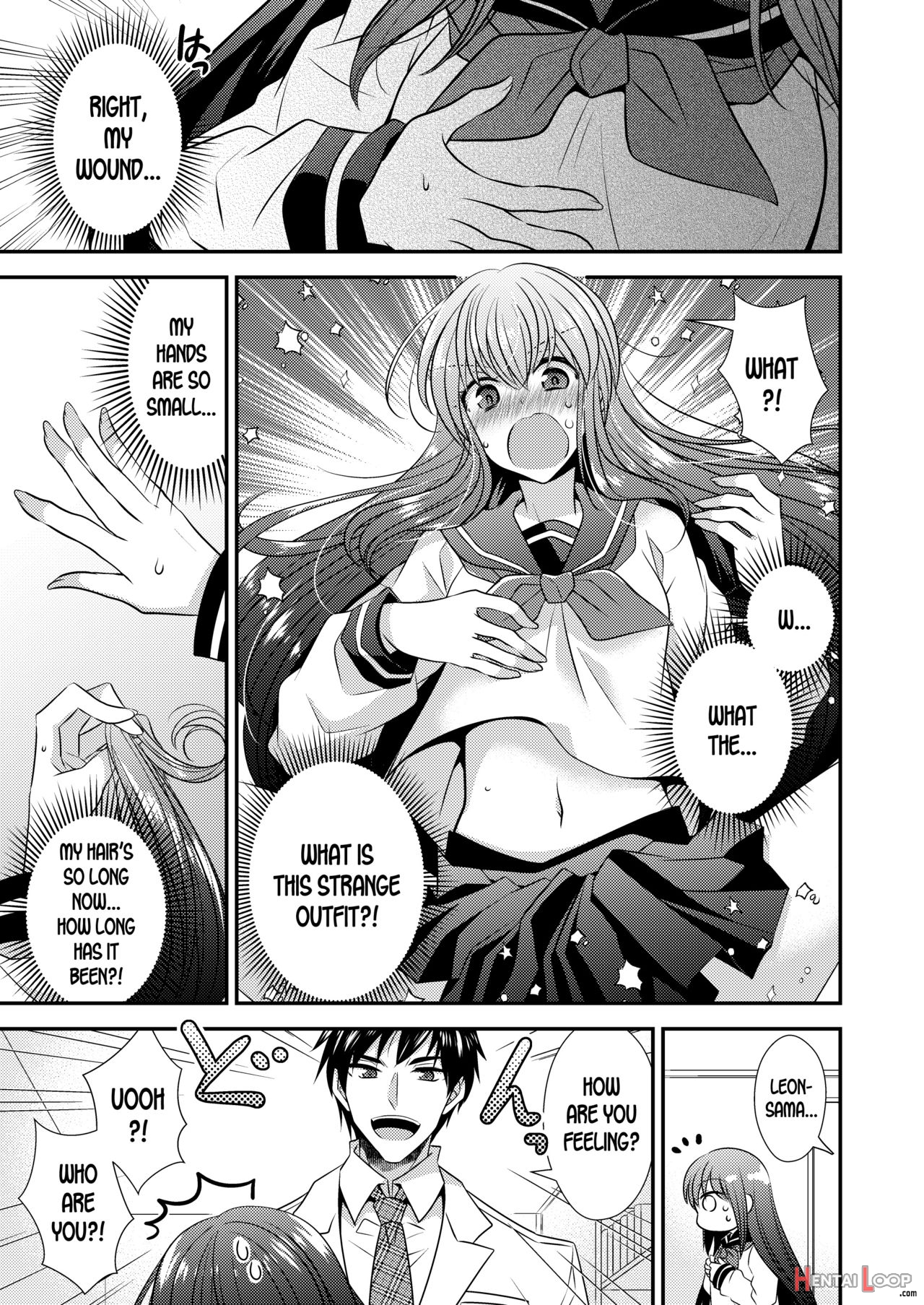 Hina's Rebirth ~ The Strongest Knight Switched With The Elf Sorceress!!~ page 4