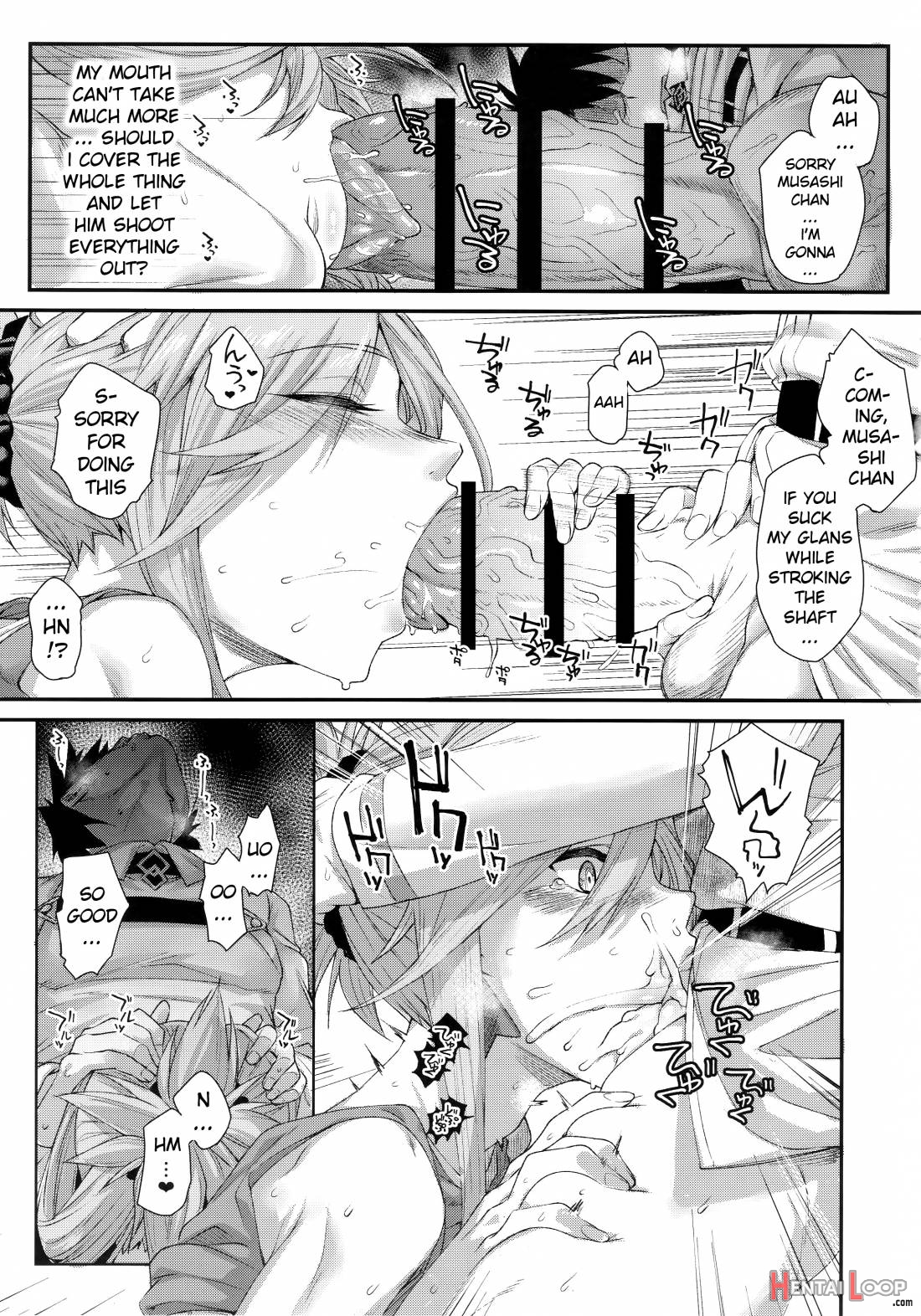 Hisashiburi Ni Saikai Shita Musashi-chan To Hitobanjuu Ecchi Suru page 8