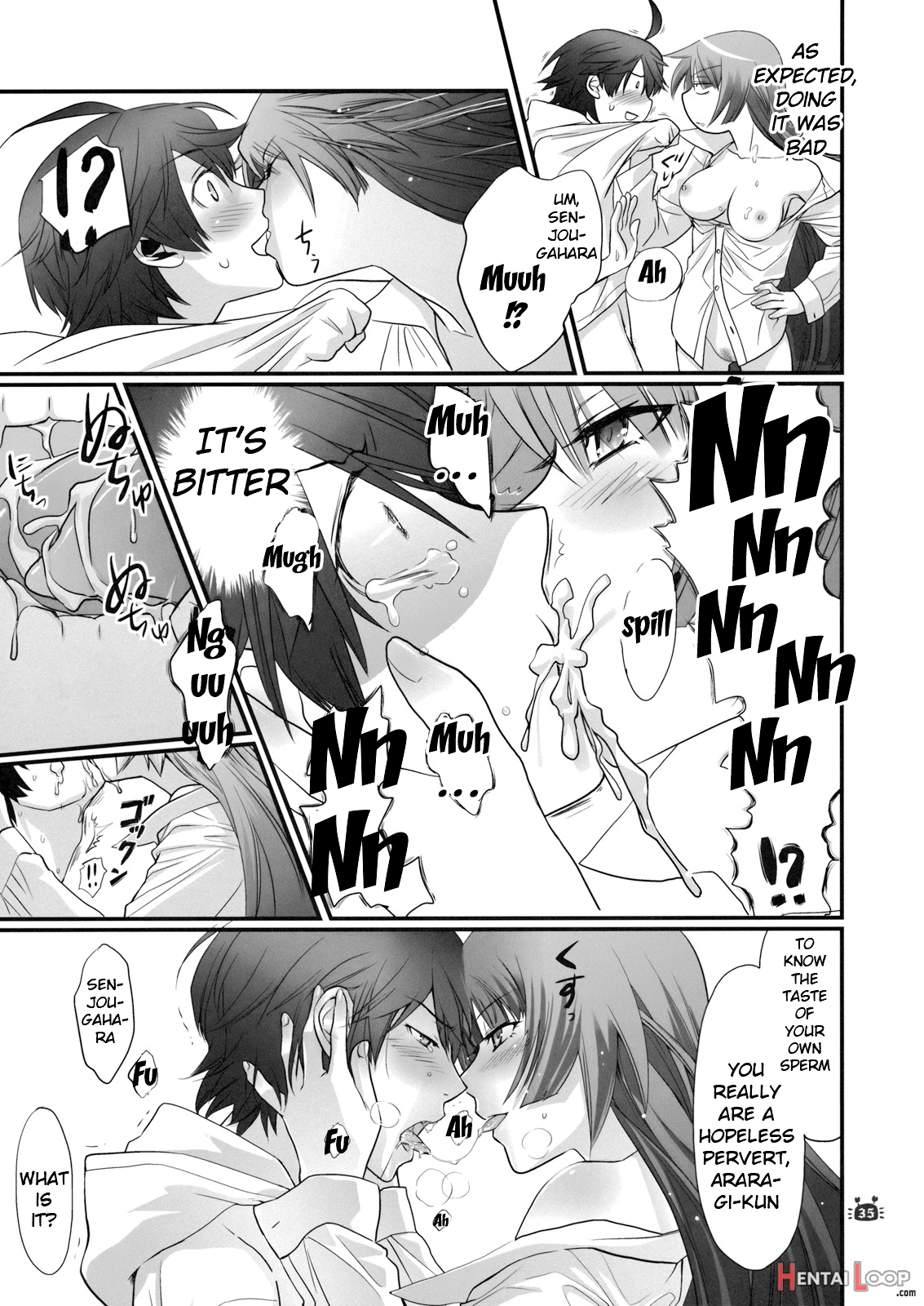 Hitagi Vamps Kouhen - Hitagi Vamps Part 2 page 34