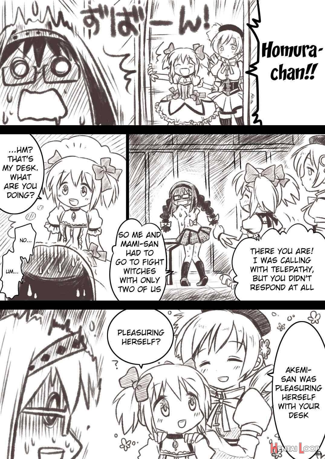 Homuhomu Ga Madoka To Mami-san Ni Ijiri Taosareru Hon page 4