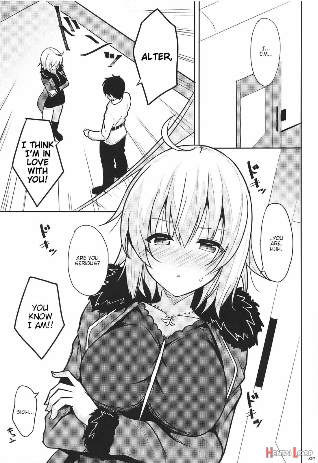 Hontou Wa H Shitai Jeanne Alter page 3