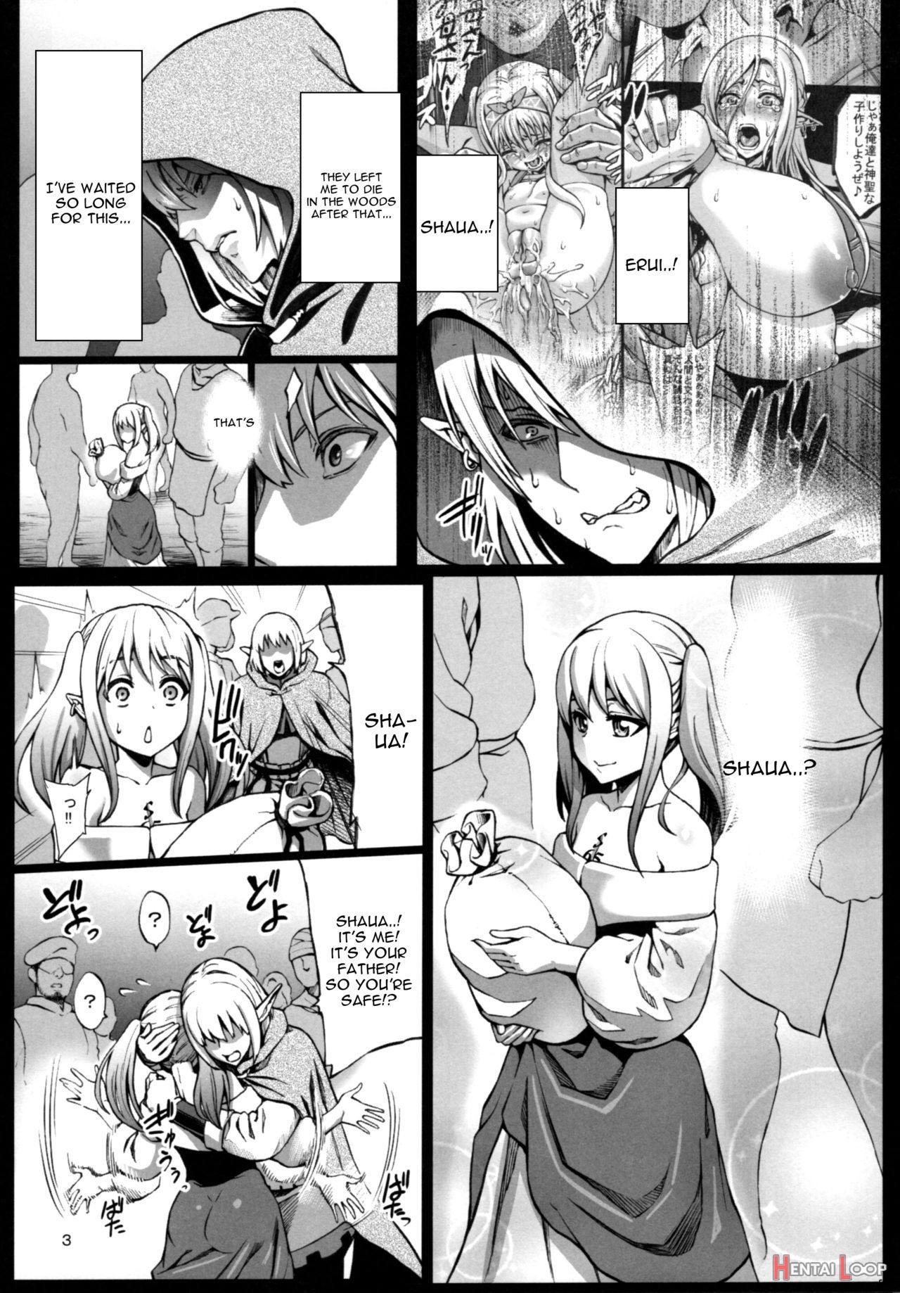 Houjou No Reizoku Elf 3 page 4