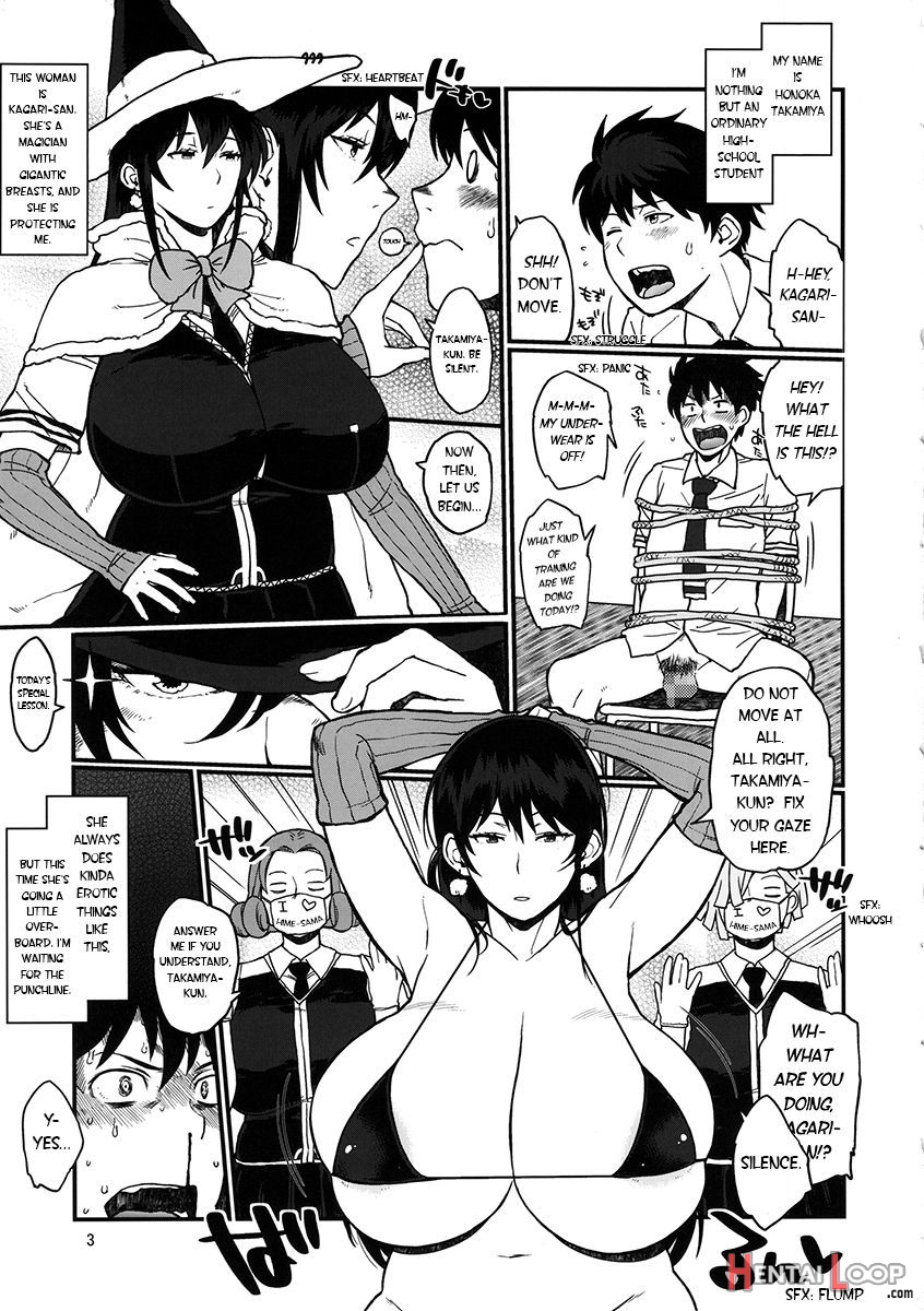 Hybrid Tsuushin Vol. 17 Witch Craft Boobs page 2