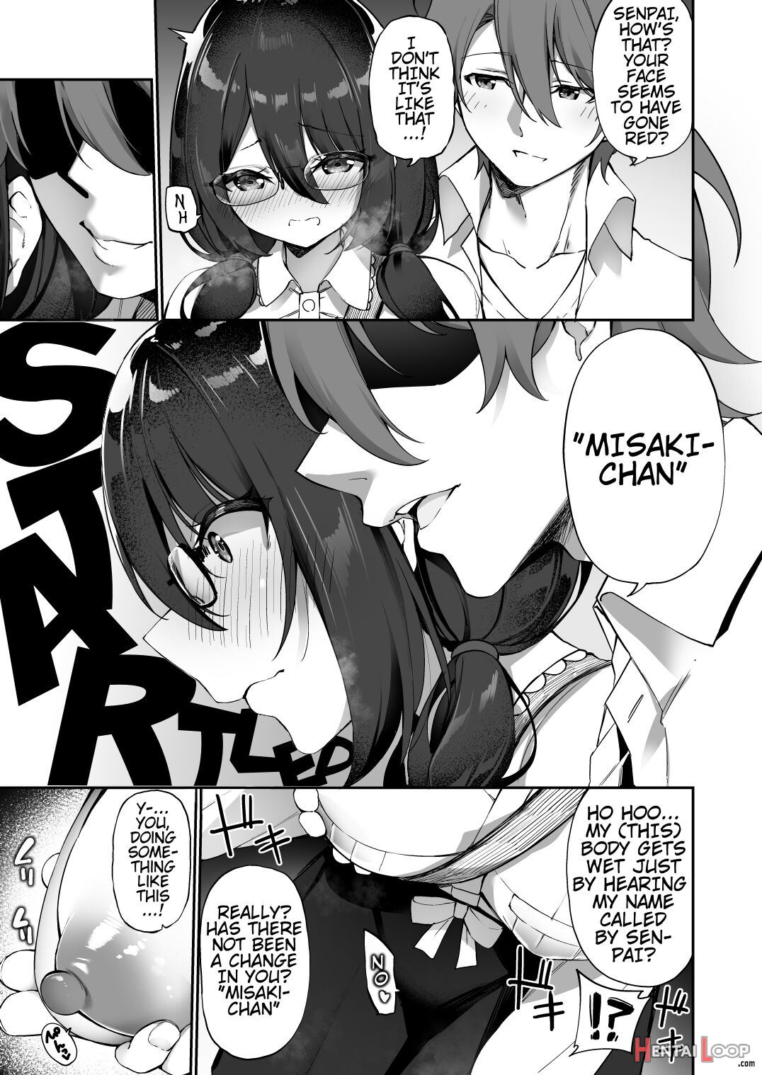 I Switched Bodies With My Large-breasted Yandere Junior Who Is Aroused Just By Hearing The Sound Of My Voice! page 14