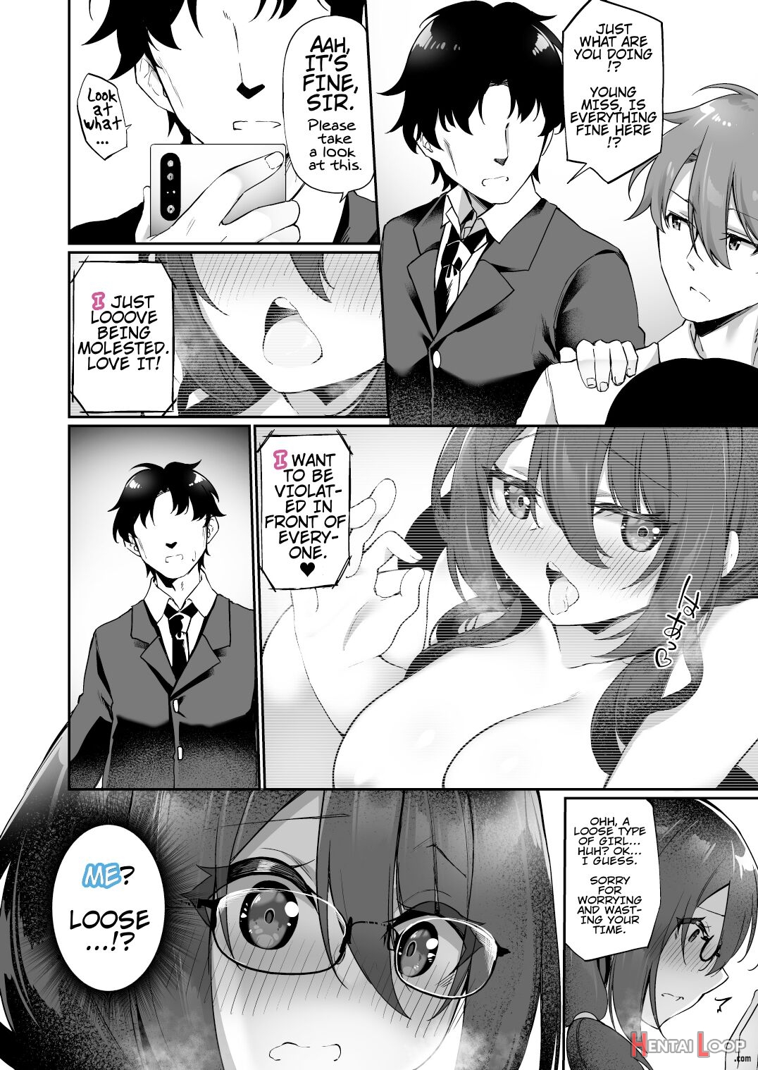 I Switched Bodies With My Large-breasted Yandere Junior Who Is Aroused Just By Hearing The Sound Of My Voice! page 17