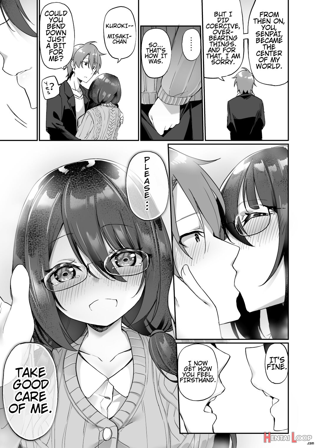 I Switched Bodies With My Large-breasted Yandere Junior Who Is Aroused Just By Hearing The Sound Of My Voice! page 36