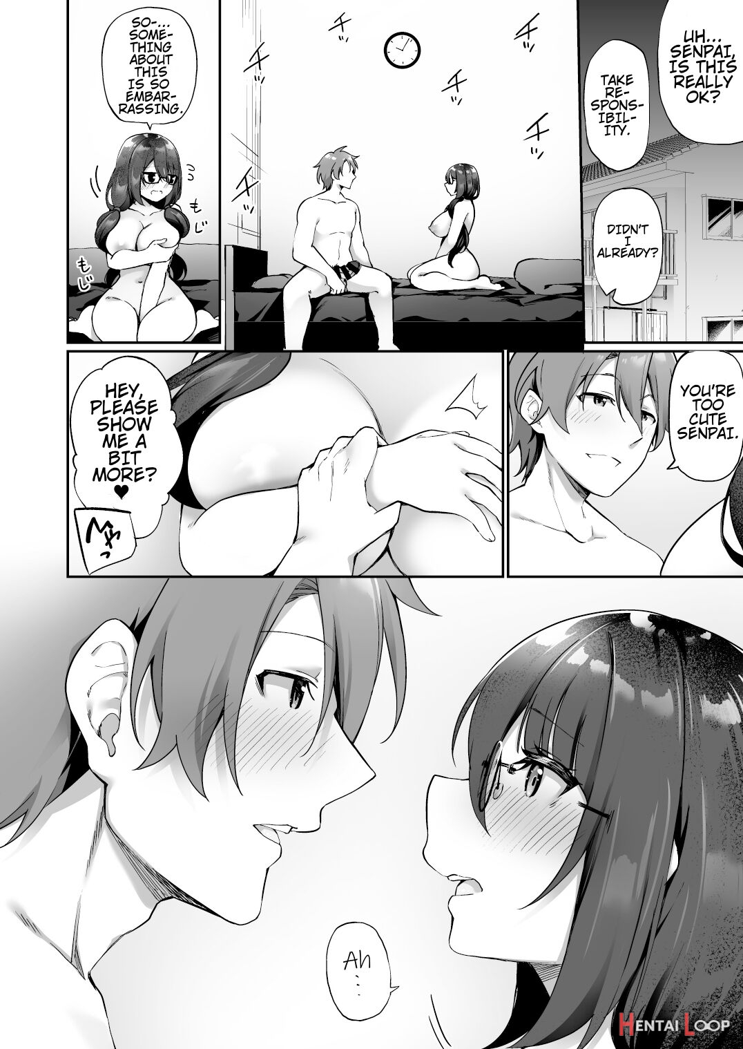 I Switched Bodies With My Large-breasted Yandere Junior Who Is Aroused Just By Hearing The Sound Of My Voice! page 37